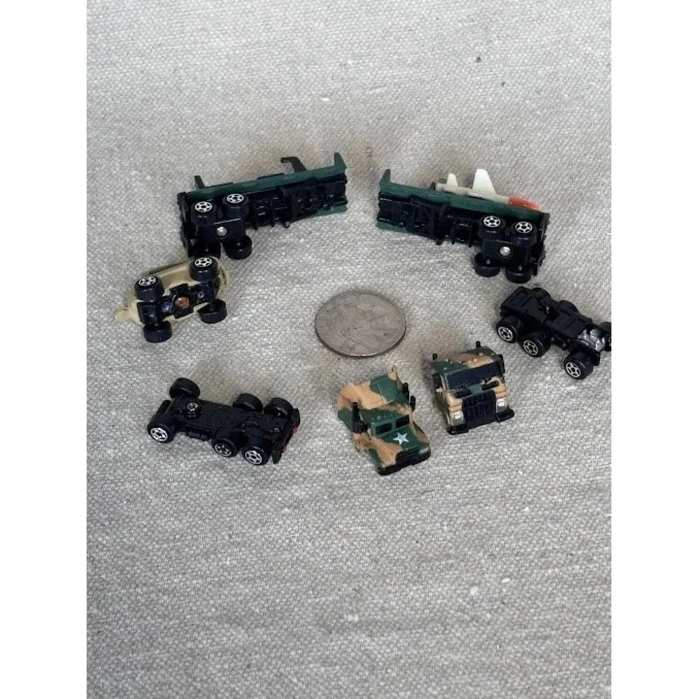 Micro Machines Military Vehicle‎ Lot Army Trucks Planes Tanks Toy Car Set